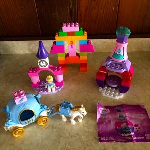 LEGO DUPLO Cinderella's Carriage/MEGA BLOCK CASTLE